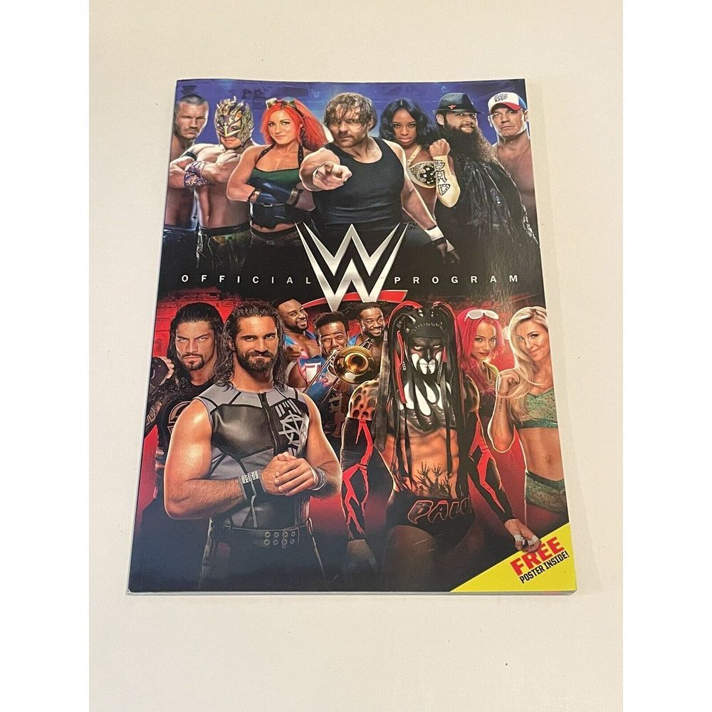 WWE Official Live Event 2016 Program‎ NO Poster Smackdown